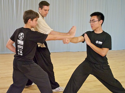 Teaching Kung Fu to Kids