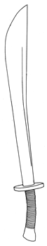 Saber or Wide Blade Sword (Dao)